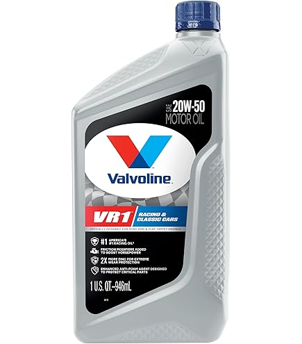 Amazon.com: Valvoline VR1 Racing SAE 20W-50 Motor Oil 1 QT, Case